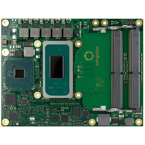 Computer-on-module COM Express - conga-TS570 - Congatec - Intel® Xeon / Intel® Core i7 / Intel® Core™ di undicesima generazione