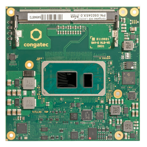 Computer-on-module COM Express - conga-TC570 - Congatec - Intel® Celeron® 6305E / 1th Gen Intel® Tiger Lake-UP3 i3-1115G4E / Intel® Core™ i5-1145G7E