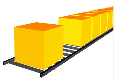 Trasportatore a rulli - Rollex Förderelemente KG - orizzontale / da trasporto / ad accumulo