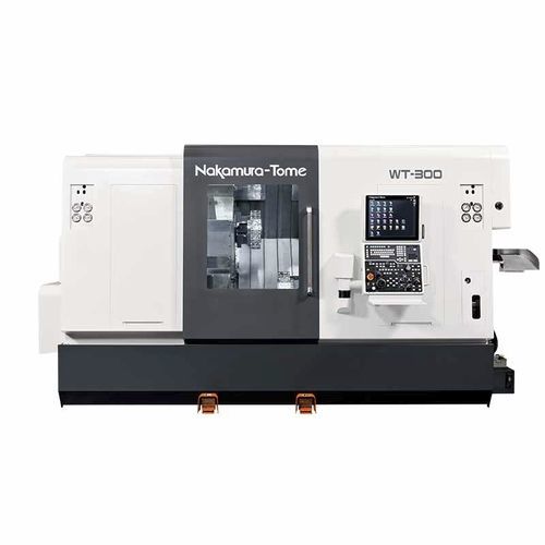 Centro di tornitura CNC - WT-300 - Nakamura-Tome Precision Industry - a due mandrini / 48 utensili / a doppia torre