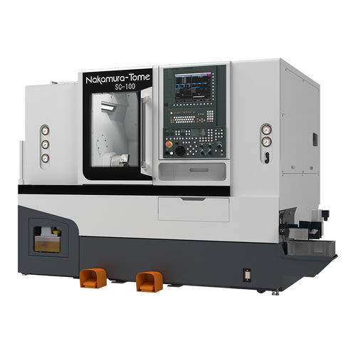 Centro di tornitura-fresatura CNC - SC-100 - Nakamura-Tome Precision Industry - orizzontale / a mandrino / compatto
