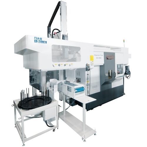 Centro di tornitura CNC - GR-210  - Nakamura-Tome Precision Industry - verticale / per lavorazione meccanica pesante / con gru di carico