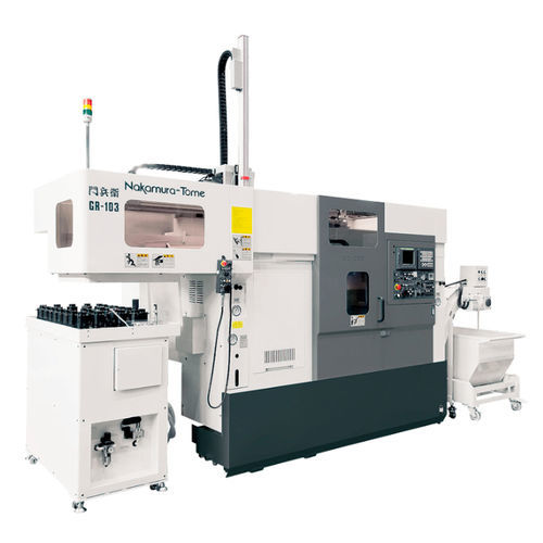 Centro di tornitura CNC - GR-103 - Nakamura-Tome Precision Industry - verticale / per pezzi piccoli / con gru di carico