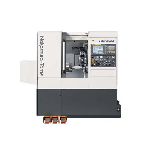 Centro di tornitura-fresatura CNC - AS-200 - Nakamura-Tome Precision Industry - orizzontale / con asse Y / ad alta potenza