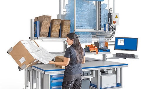 Postazione di imballaggio non specificato - COMFORT.PACK - Storopack - modulare / personalizzabile / ergonomica