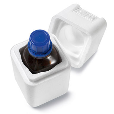 Imballaggio isolante - S-Box - Storopack - in polistirene / quadrato / arrotondato