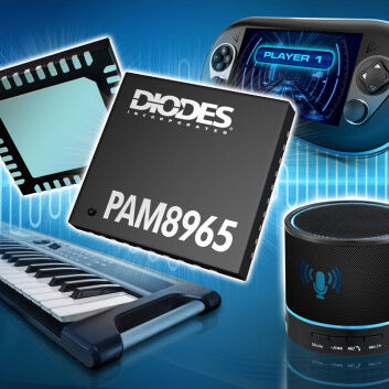 Amplificatore audio - PAM8965 - Diodes Incorporated - sonoro / di potenza / di commutazione