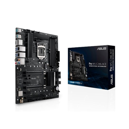 Scheda madre E-ATX - Pro WS C246-ACE - Asus - ATX / Intel® Xeon / Intel®