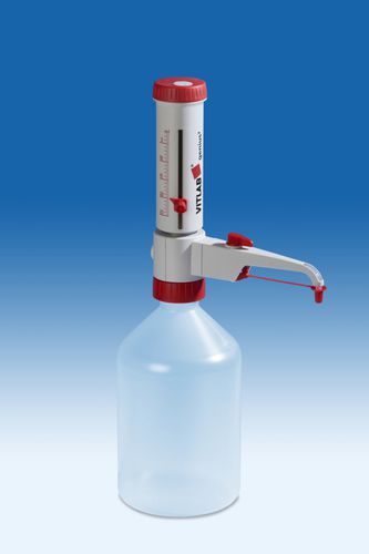 Distributore per liquidi - VITLAB® genius² - VITLAB - manuale / a comando manuale / per riempimento di bottiglie