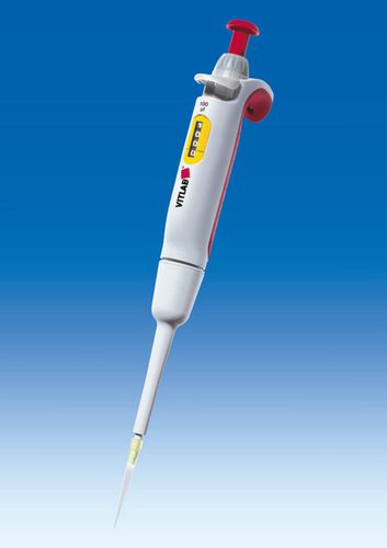 Pipetta monocanale - VITLAB - a pistone / per laboratorio / autoclavabile