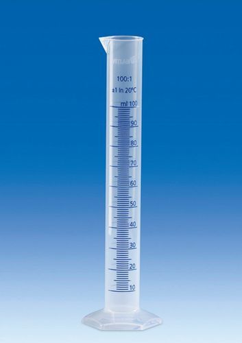 Cilindro graduato in PP - 646081 - VITLAB - traslucido