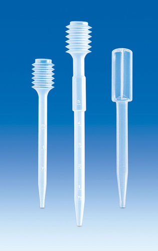 Pipetta monocanale - 149893 - VITLAB - Pasteur / in vetro borosilicato / graduata