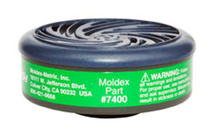 Filtro a gas - 7400 - Moldex-Metric europe - antiparticolato / a cartuccia / elettromagnetico
