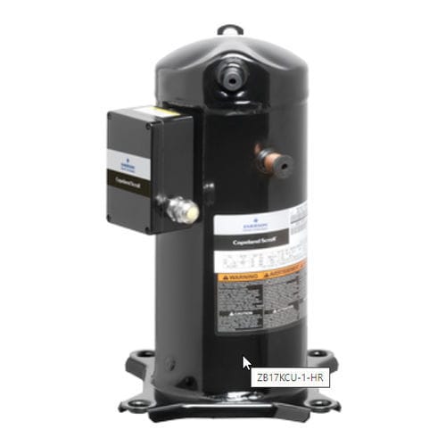 Compressore di refrigerazione ermetico - ZB*KCU  - Emerson Commercial & Residential Solutions - scroll / propano (R290) / 230 V AC