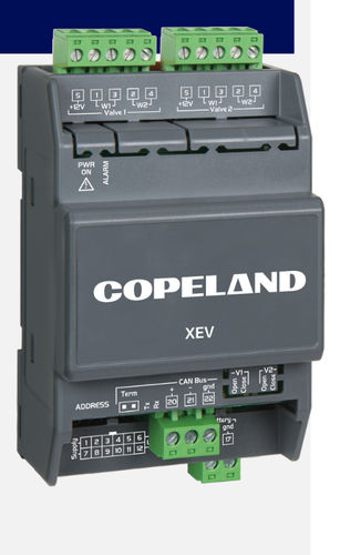 Comando di motore passo-passo - XEV series - Emerson Commercial & Residential Solutions - con controllore integrato