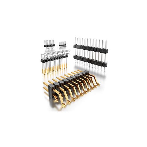 Header maschio - SLY 1 series - Fischer Elektronik GmbH & Co. KG - a corona singola / dritto / 2.00 mm (0.079")