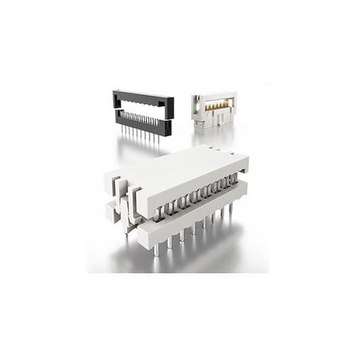 Connettore di alimentazione elettrica - Fischer Elektronik GmbH & Co. KG - PCB / rettangolare / femmina