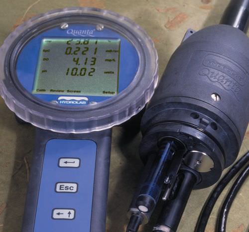 Sensore della qualità dell'acqua multiparametrico - -5 - 50° C, 0 – 100 mS/cm, 0 - 50 mg/L | Quanta  - Hach Hydromet