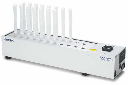 Apparecchio per prove di distillazione - Lachat Instruments