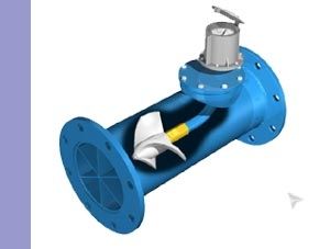 Misuratore di portata a elica - Mc Propeller - McCrometer - volumetrico / per liquidi / in linea