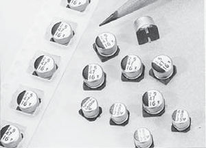 Condensatore elettrolitico - NAZV series - NIC Components - in alluminio / SMD
