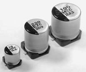 Condensatore elettrolitico - NSPE Series - NIC Components - in alluminio / SMD