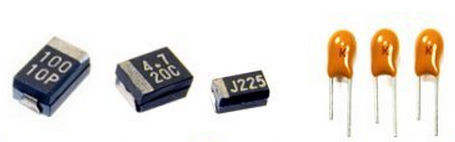Condensatore al tantalio - ND, NT Series  - NIC Components - elettrolitico / per circuito stampato