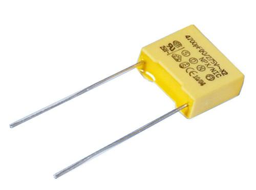 Condensatore a pellicola - NPX series - NIC Components - radiale / RoHS