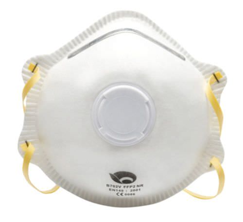 Maschera di protezione monouso - B702 series - Bei Bei Safety Co., Ltd. - con valvola / filtrante
