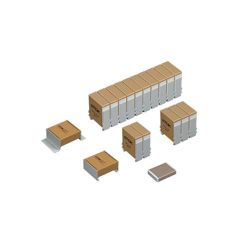 Condensatore in ceramica - CeraLink - TDK Electronics Europe - SMD / ad alta dv/dt / di regolarizzazione DC