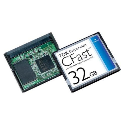 Scheda di memoria CompactFlash - CAG3B series - TDK Electronics Europe - 1Gb / 32 GB / industriale