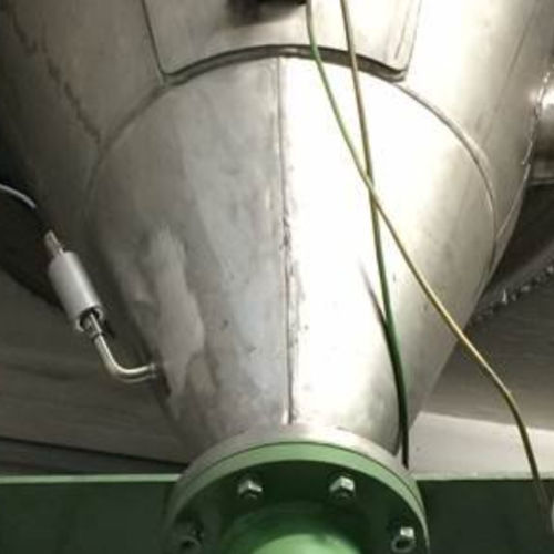 Sistema di scarico ad ultrasuoni - GKM Siebtechnik - per condotto / per container / per solidi