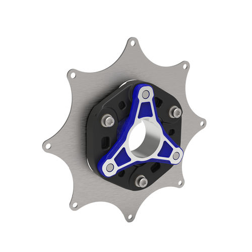 Giunto per albero flessibile rigido in torsione - SGFlex-3FF - SGF GmbH & Co. KG - compatto / in 3 parti / per motore
