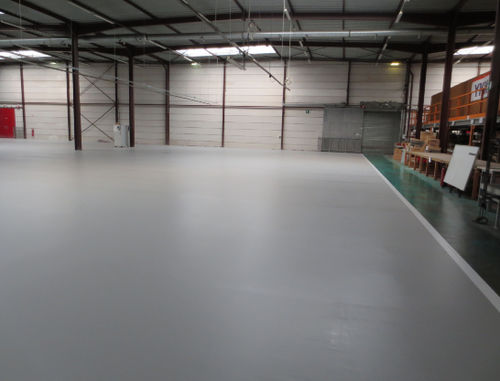 Resina in poliuretano - Topfinish WB - TLM SN - per rivestimento di pavimenti / per l'industria agroalimentare / bicomponente