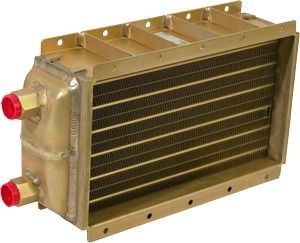 Scambiatore di calore a tubi piatti - Lytron - aria-olio / in alluminio / su misura