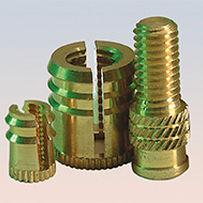 Inserto filettato - AMPLAST series - AMECA - in metallo / arrotondato / per plastica