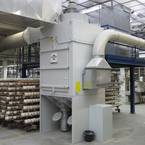 Depolveratore a filtro - VARIO eco Series - Keller Lufttechnik GmbH + Co. KG - con rimozione a getto spinto / per l'industria farmaceutica / modulare