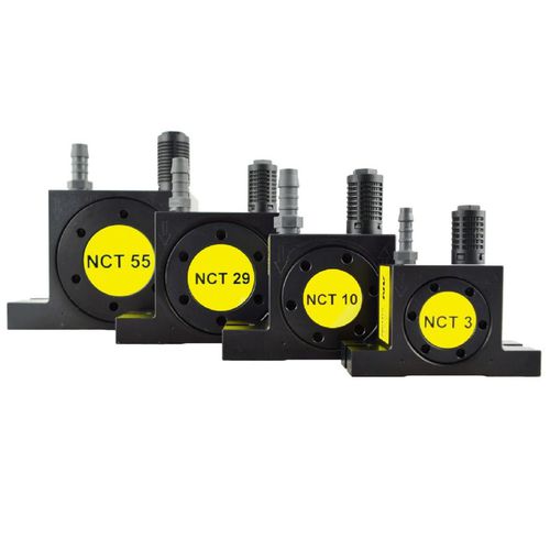 Vibratore pneumatico - NCT series - Netter Vibration - rotativo / a turbina / per prodotti sfusi
