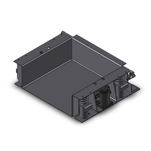 Tavola vibrante per fonderia - VTF series - Netter Vibration - per calcestruzzo fresco / compatta