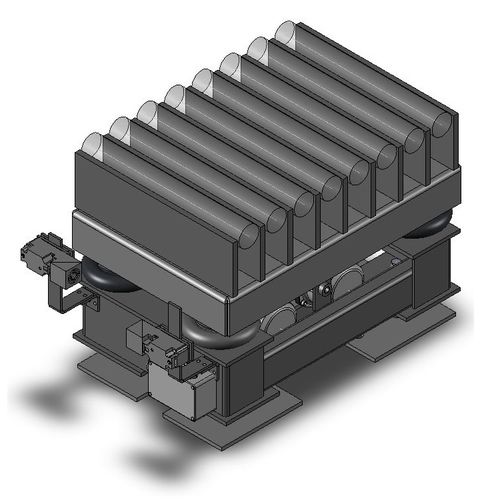 Tavola vibrante per fonderia - VTR series - Netter Vibration - per calcestruzzo fresco