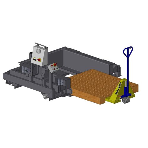 Tavola vibrante per fonderia - VTW series - Netter Vibration - per calcestruzzo fresco
