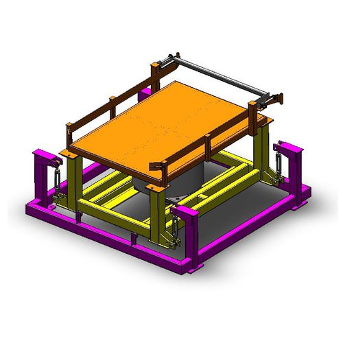 Tavola vibrante per calcestruzzo fresco - GyroShake series - Netter Vibration - per fonderia