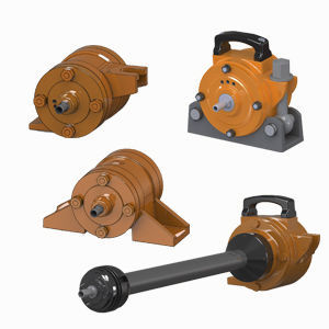 Vibratore pneumatico - NTV series - Netter Vibration - esterno / circolare / per tramoggia
