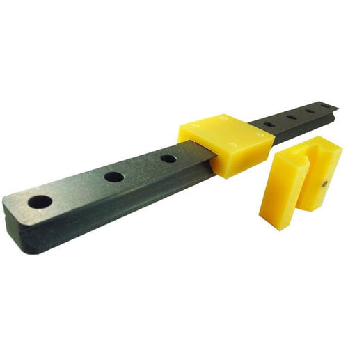 Canalina di guide lineari - WDX  - LM76 Linear Motion Bearings - in alluminio / a rulli / con rivestimento in ceramica