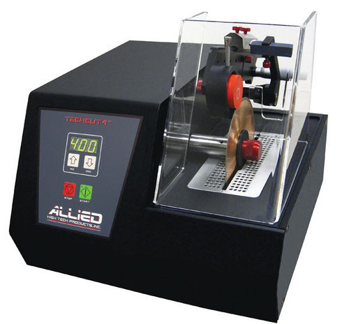 Troncatrice - TechCut 4™ - Allied High Tech Products - per macchina per preparazione di provini / automatica