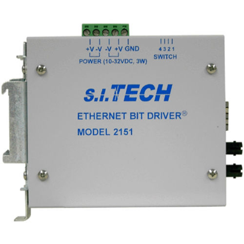Convertitore di media - 2151 - S.I. Tech, Inc. - Ethernet media / in fibra ottica / su guida DIN