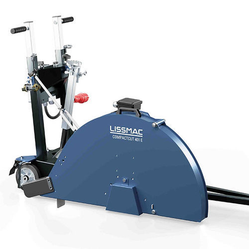 Sega da pavimento - COMPACTCUT 401 E - LISSMAC Maschinenbau GmbH - verticale / per calcestruzzo / per asfalto