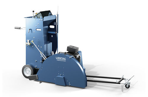 Sega da pavimento - COMPACTCUT 501 E - LISSMAC Maschinenbau GmbH - verticale / per calcestruzzo / per asfalto