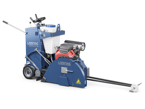 Sega da pavimento - COMPACTCUT 450 P - LISSMAC Maschinenbau GmbH - orizzontale / per pietra e calcestruzzo / compatta