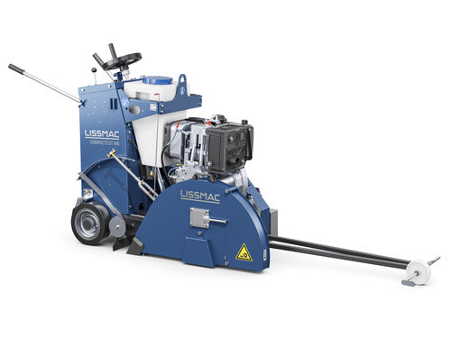 Sega da pavimento - COMPACTCUT 450 D - LISSMAC Maschinenbau GmbH - verticale / per calcestruzzo / per asfalto